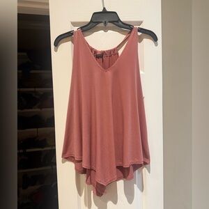 Blush Pink Flowy Tank